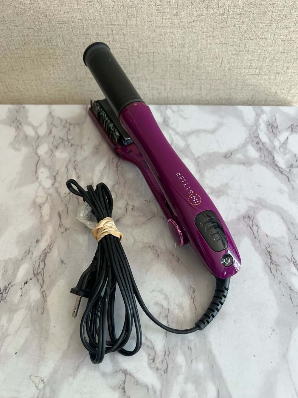 InStyler Max 2-Way Rotating Iron Purple